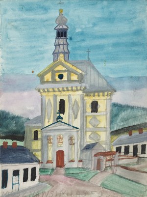 Nikifor Krynicki, Kościół w Muszynie