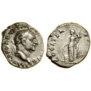 Cesarstwo Rzymskie, denar, 69-79, Rzym