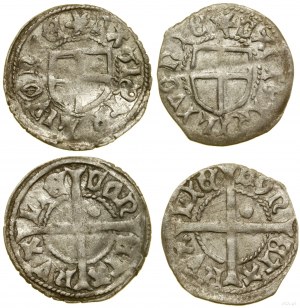 Order of the Knights of the Sword, set of 2 x shekels, no date (ca. 1480-1483), Rewal (Tallinn).