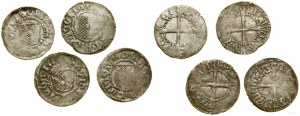 Order of the Knights of the Sword, set of 4 x shekels, no date (early 16th century), Wenden (Cesis)