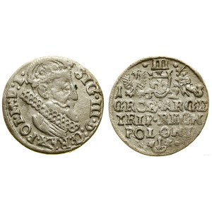 Polska, trojak, 1623, Kraków