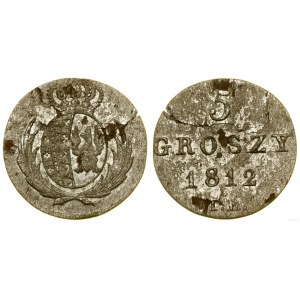 Poland, 5 groszy, 1812 IB, Warsaw