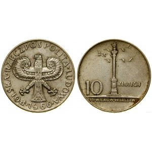 Poland, 10 zloty, 1966, Warsaw