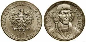 Poland, 10 zloty, 1967, Warsaw