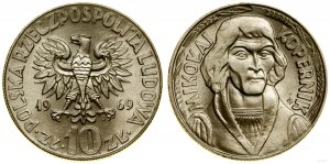Poland, 10 zloty, 1969, Warsaw