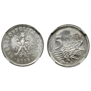 Poland, 5 grosz, 2006, Warsaw