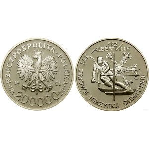 Poland, 200,000 zloty, 1991, Warsaw