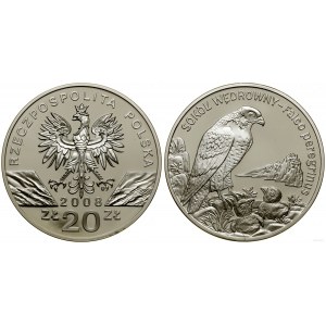 Polska, 20 złotych, 2008, Warszawa