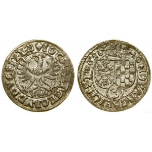 Silesia, 3 krajcary, 1618 HR, Zloty Stok