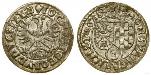 Silesia, 3 krajcary, 1618 HR, Zloty Stok