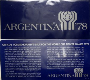 Argentina, commemorative set, 1977