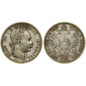 Austria, 1 floren, 1889, Wiedeń
