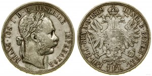 Austria, 1 florin, 1889, Vienna