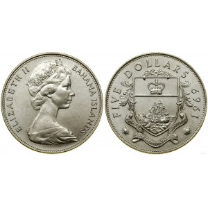 Bahamy, 5 USD, 1969, Llantrisant