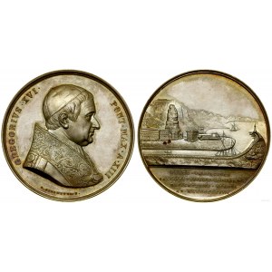 Vatican City, medal with Pope Gregory XVI, 1843