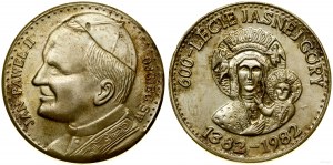 Polska, medal - 600 lat Jasnej Góry, 1982, Warszawa