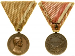 Austria, Bronze Medal for Bravery (Der Tapferkeit), 1917-1918