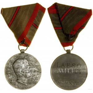 Austria, Medal of the Wounded for 1 Wound (Verwundetenmedaille), 1917-1918
