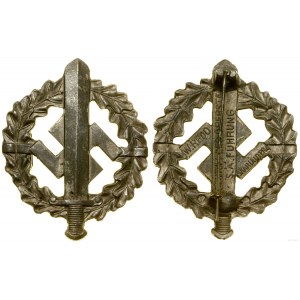 Niemcy, Srebrna Odznaka Wojskowa SA (SA-Wehrabzeichen in Silber), 1939-1945, Saarlouis
