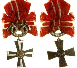 Finlandia, Order Krzyża Wolności IV Klasy wojennej (Vapaudenristin ritarikunta), 1918-1939