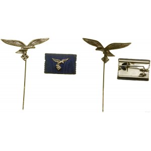 Germany, Luftwaffe pin + badge
