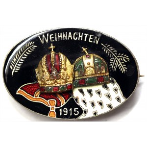 Österreich, Franz Joseph I. (1848-1916), Kappenabzeichen 1915