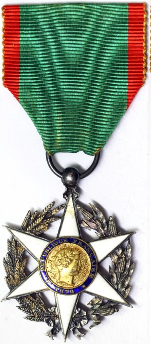 France, Third Republic (1870-1940), Medal 1883