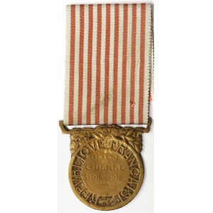 Frankreich, Dritte Republik (1870-1940), Medaille 1914-18