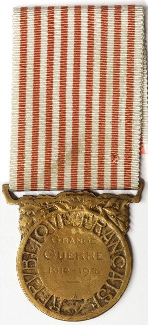 Francie, Třetí republika (1870-1940), medaile 1914-18
