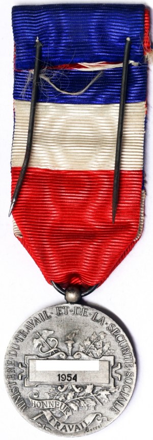 Francúzsko, štvrtá republika (1946-1958), medaila 1954