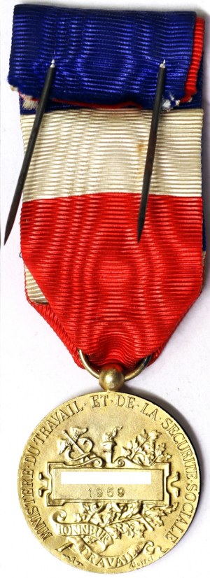 Frankreich, Vierte Republik (1946-1958), Medaille 1959