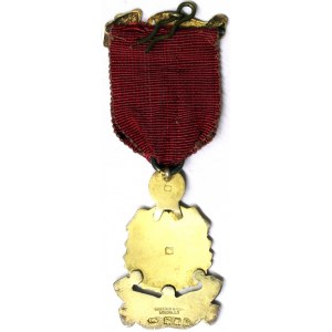 Grande-Bretagne - Médailles maçonniques, Royaume, George V (1910-1936), Médaille 1918