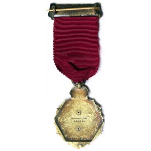 Grande-Bretagne - Médailles maçonniques, Royaume, George V (1910-1936), Médaille 1924