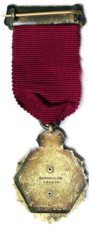 Grande-Bretagne - Médailles maçonniques, Royaume, George V (1910-1936), Médaille 1924