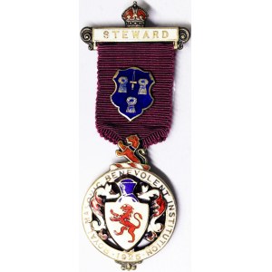 Veľká Británia - Mason medaily, kráľovstvo, George V (1910-1936), Medaila 1925