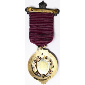 Wielka Brytania - Medale masońskie, Królestwo, Jerzy V (1910-1936), Medal 1925