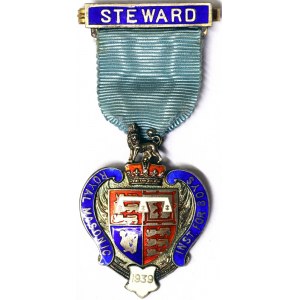 Grande-Bretagne - Médailles maçonniques, Royaume, George VI (1936-1952), Médaille 1939