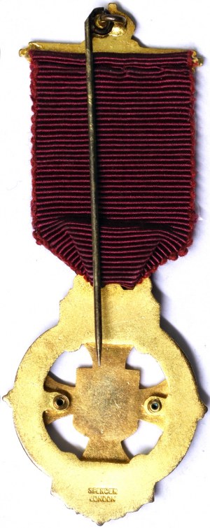 Wielka Brytania - Medale masońskie, Królestwo, Jerzy VI (1936-1952), Medal 1949