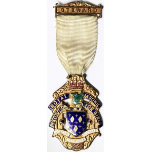 Gran Bretagna - Medaglie massoniche, Regno, Giorgio VI (1936-1952), Medaglia 1950