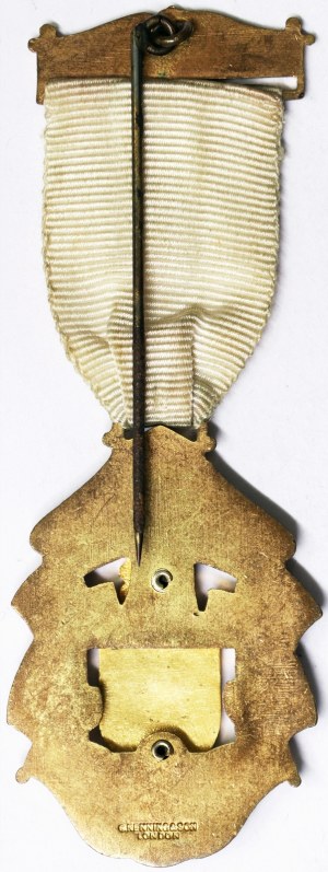 Veľká Británia - murárske medaily, kráľovstvo, Juraj VI. (1936-1952), medaila 1950