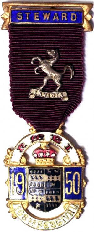 Großbritannien - Freimaurermedaillen, Königreich, Georg VI. (1936-1952), Medaille 1950