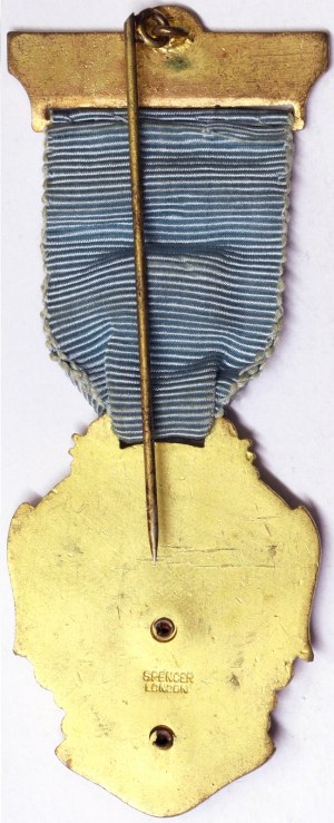 Grande-Bretagne - Médailles maçonniques, Royaume, George VI (1936-1952), Médaille 1952