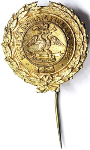 Italy, Kingdom of Italy, Umberto I (1878-1900), Badge 1884