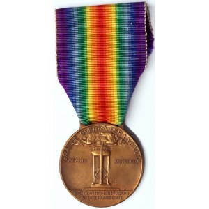 Italien, Königreich Italien, Vittorio Emanuele III (1900-1946), Medaille 1914-18