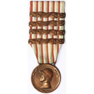 Taliansko, Talianske kráľovstvo, Vittorio Emanuele III (1900-1946), medaila 1915-18
