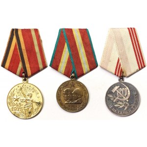 Russia, CCCP (U.S.S.R.) (1924-1991), Lotto 3 pezzi.