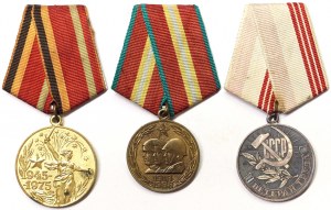 Rusko, CCCP (SSSR) (1924-1991), šarže 3 ks.