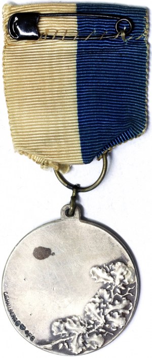 Švédsko, kráľovstvo, Gustav V. (1907-1950), medaila b.d.