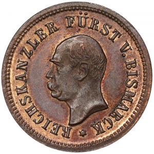 Médailles de personnalités célèbres, François-Joseph et Otto von Bismarck,