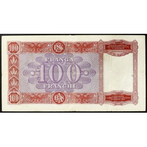 Albania, Królestwo, Vittorio Emanuele III (1939-1943), 100 Franga Ari b.d. (1940)